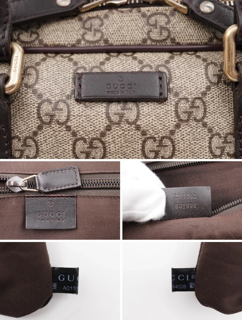CK25 💕 GUCCI GG Plus Monogram Briefcase